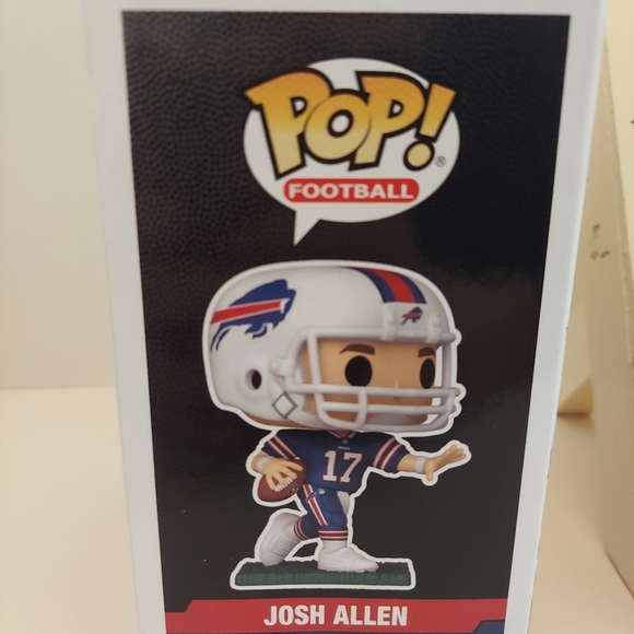 Buffalo Bills Josh Allen #249 Funko pop with standing ovation trading card - Picture 7 of 7